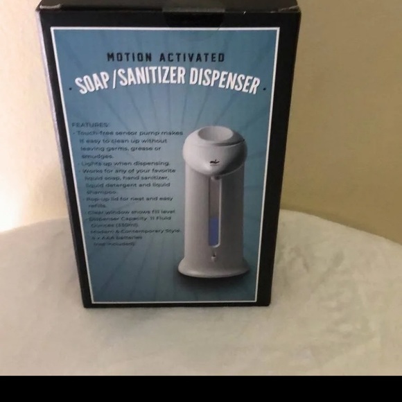 Motion activated soap/sanitizer dispenser - Picture 3 of 5